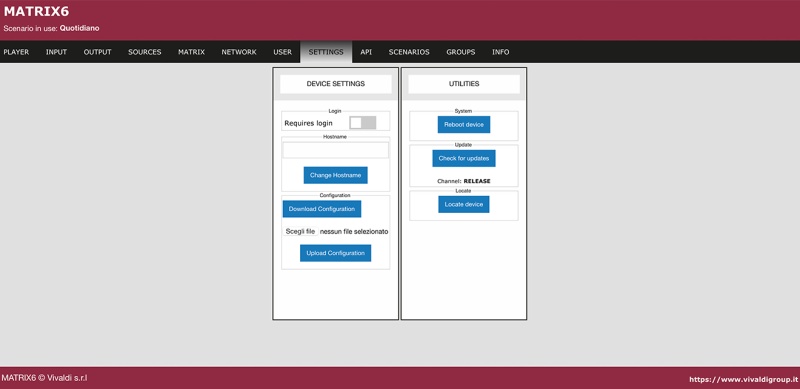 Vivaldi Multimedia MATRIX6